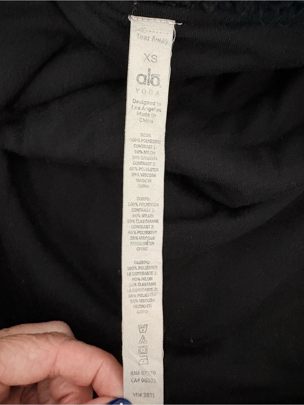 Alo Yoga Sherpa Snap Jacket Size XS Black EUC - Picture 7 of 11